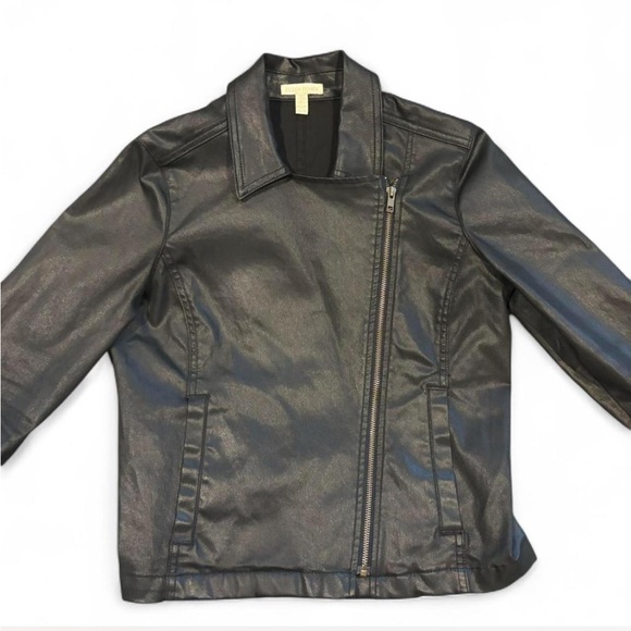 Eileen Fisher Jackets & Blazers - Eileen Fisher Organic Cotton Moto Jacket